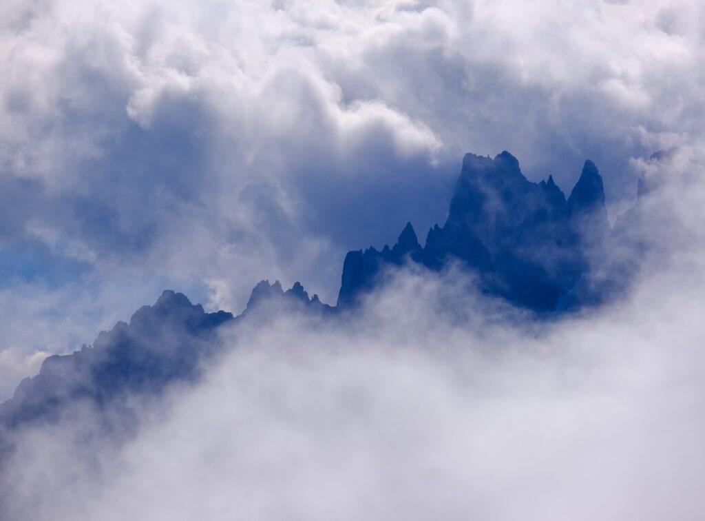 Landscape photography shot from Rifugio Lagazuoi in the Dolomites