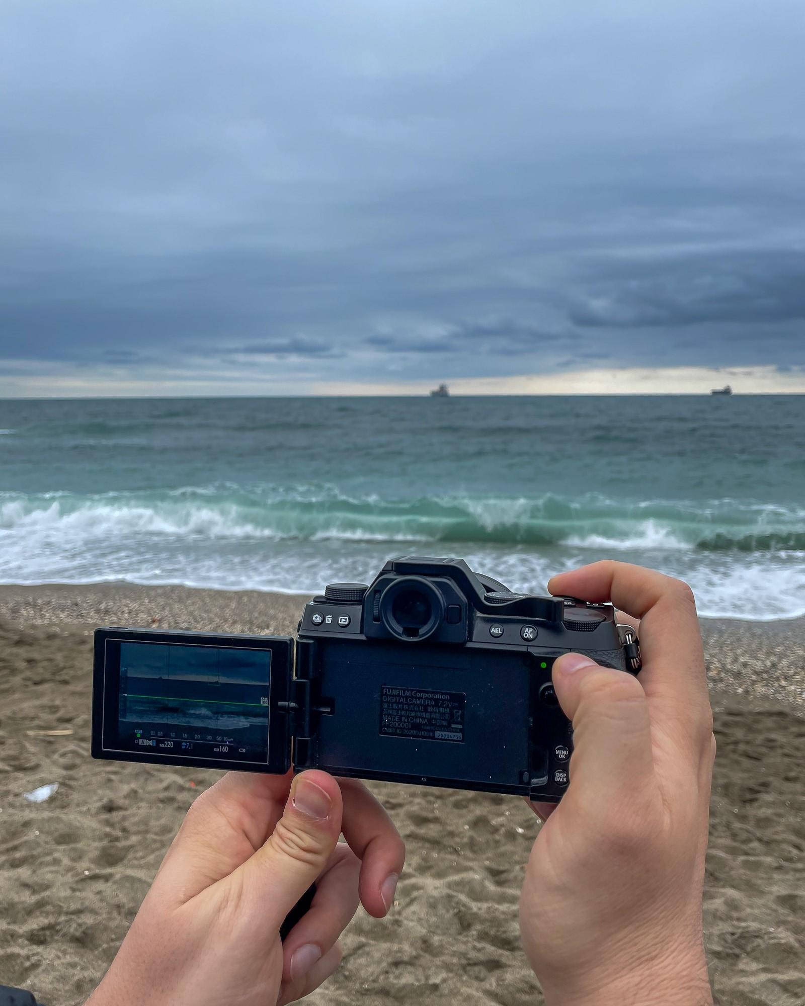 Photographing a stormy day with the Fujifilm X-S10 in Malaga Spain
