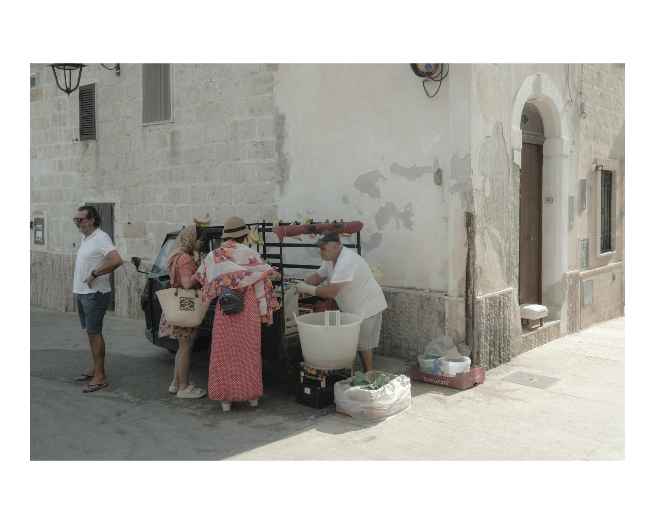 Street market Monopoli