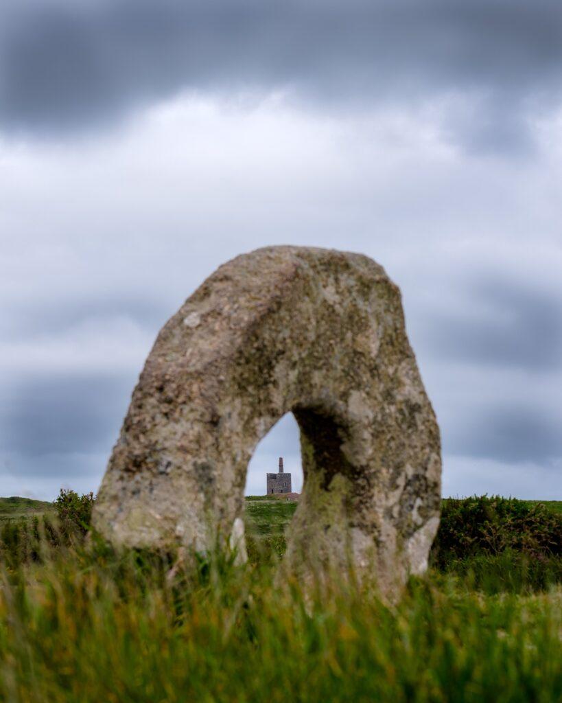 Stone arch inside COrnwall area England