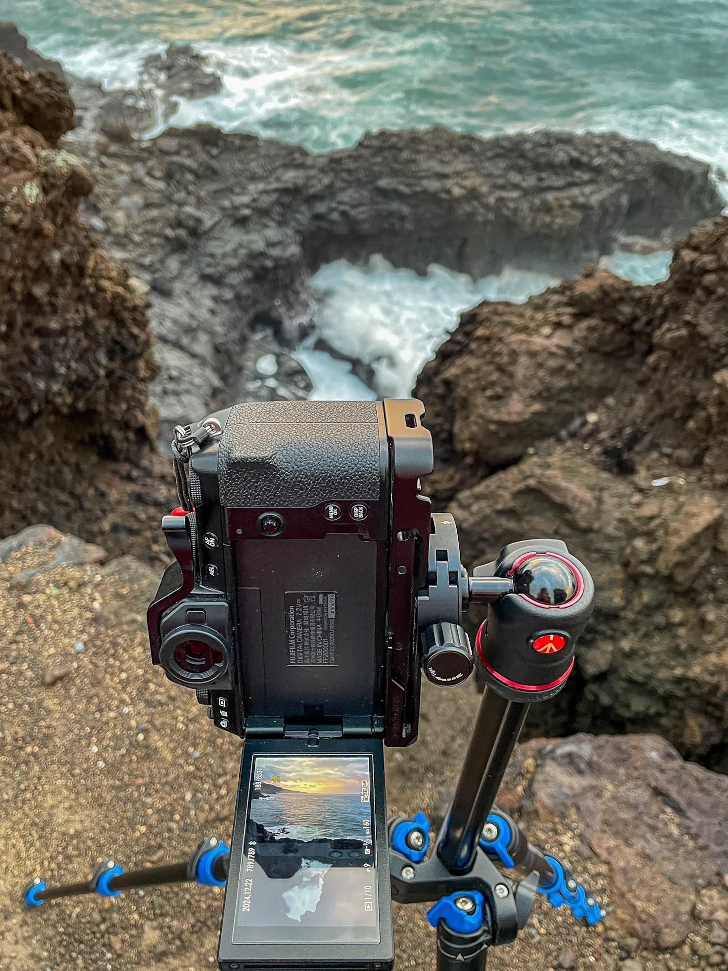 Landscape photography with the Fujifilm X-S10 in Tenerife Canary Islands