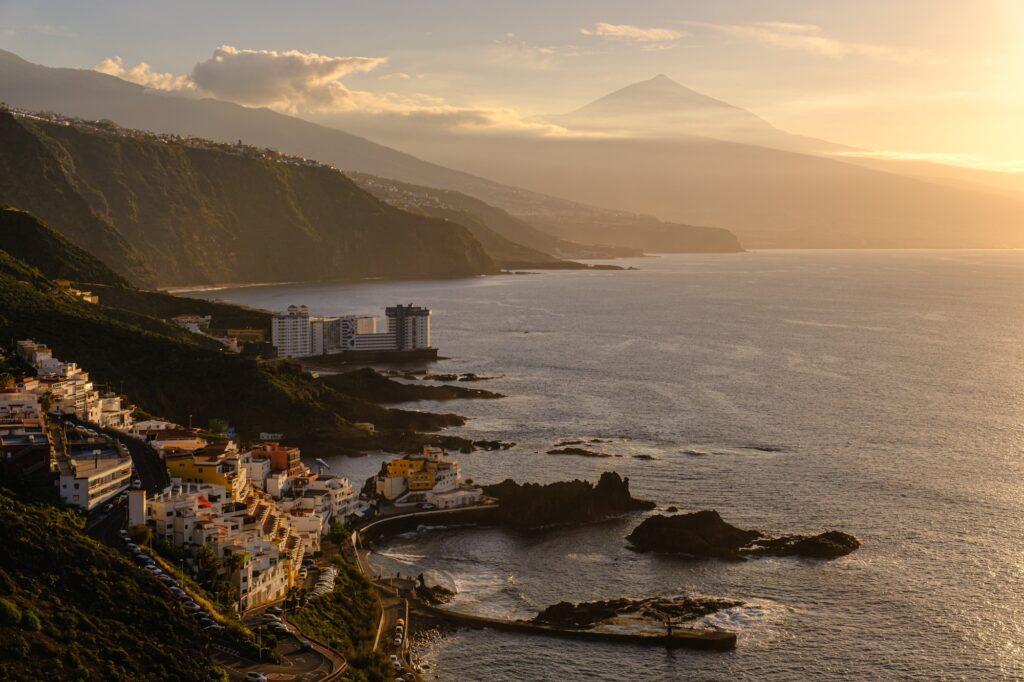 Landscape photography with Teide in the background in Tenerife Canary Islands