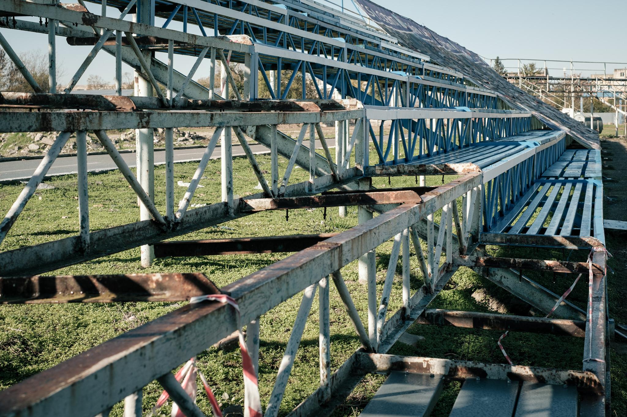 Stadium in Oltenita Romania