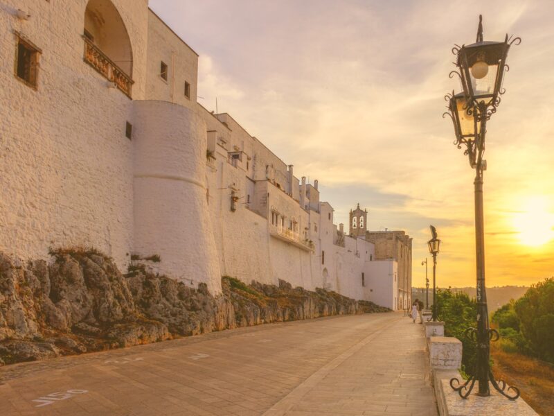 Sunset photography in Ostuni Puglia